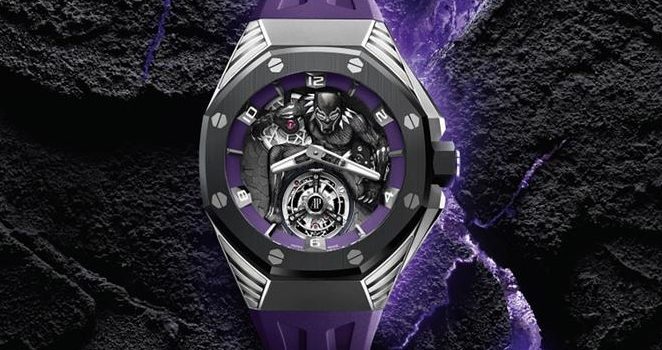 Audemars piguet Epi X marvel Black panther watch