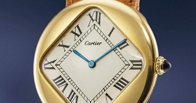Cartier Pebble-Shaped Replica Watch Limited Edition